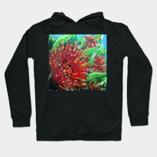 Pohutukawa, Native Christmas tree of Aotearoa Hoodie